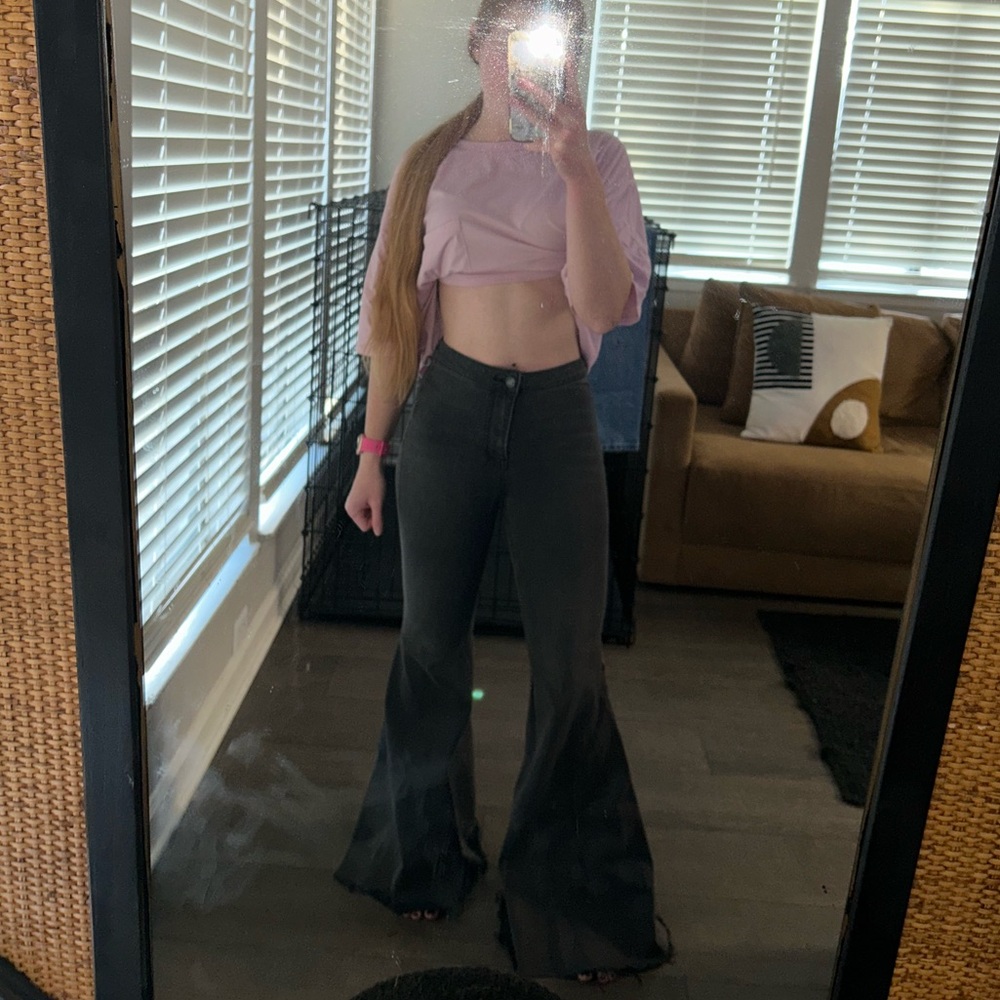 Free People Bell Bottoms Jeans